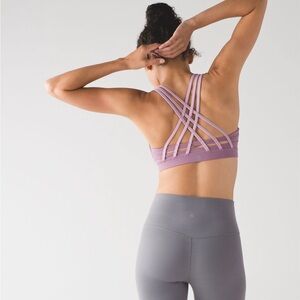 Lululemon energy bra purple two toned